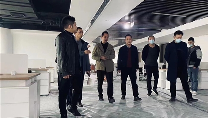 结合督导查抄四川区域协同发展总部基地 （遂宁）项目建设工作