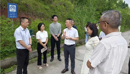 向诚督导调研遂宁市（安居）生涯垃圾填埋场问题整改工作