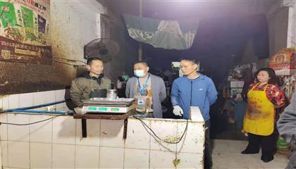 计量惠民进市场——市检验检测公司共同发展计量监督查抄工作